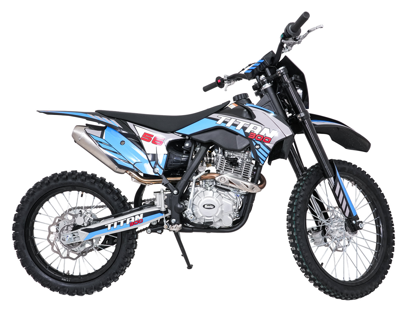Cross motor na benzin TITAN 300cc - plavi