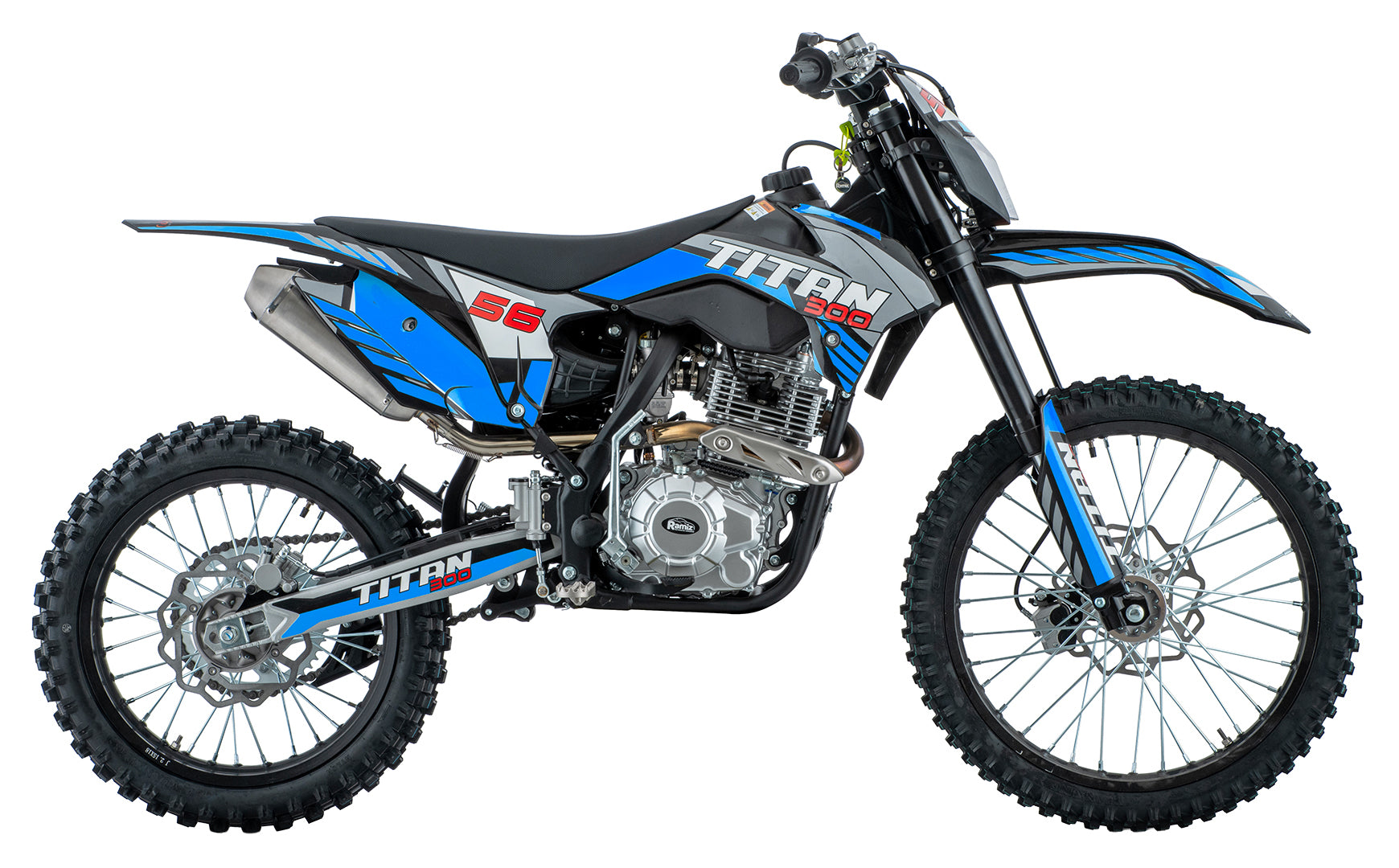 Cross motor na benzin TITAN 300cc - plavi