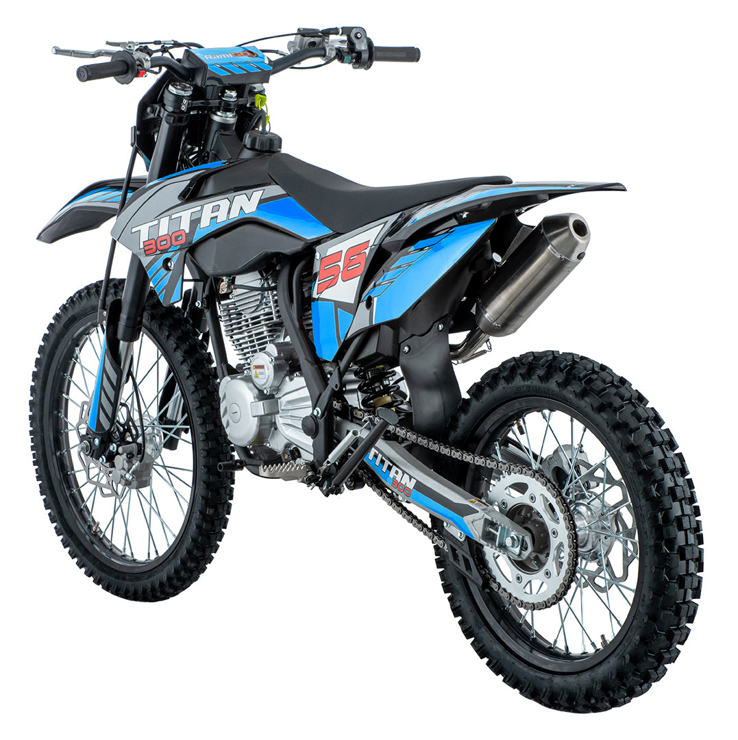 Cross motor na benzin TITAN 300cc - plavi