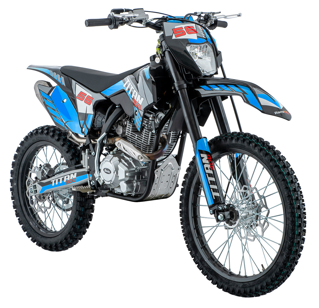 Cross motor na benzin TITAN 300cc - plavi