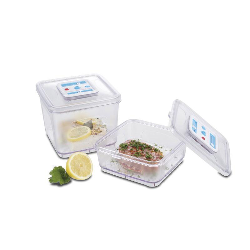 Solis square vacuum food containers