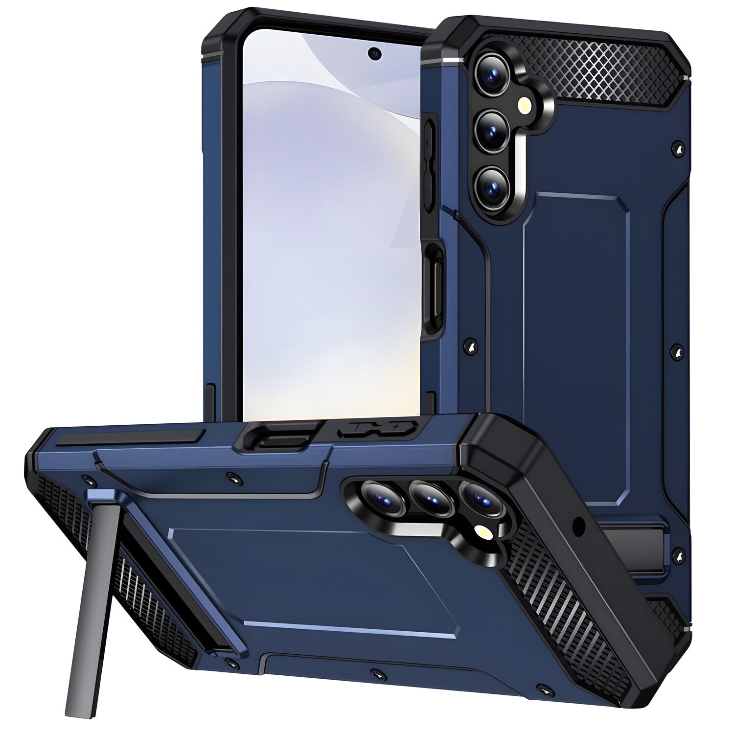 Futrola Hybrid Armor Kickstand za Samsung Galaxy S24 Plus - Tamno plava KP31041