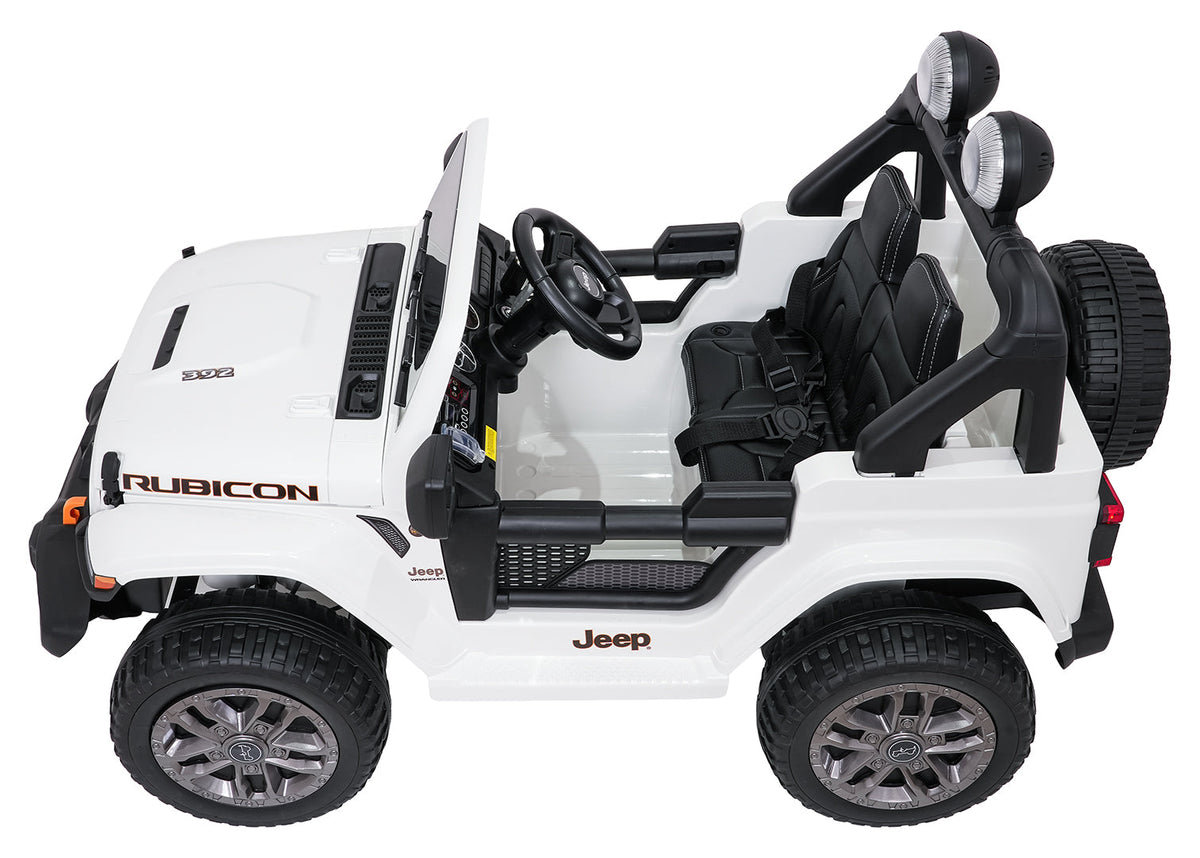 Licencirani auto na akumulator Jeep Wrangler Rubicon LIFT - Bijeli