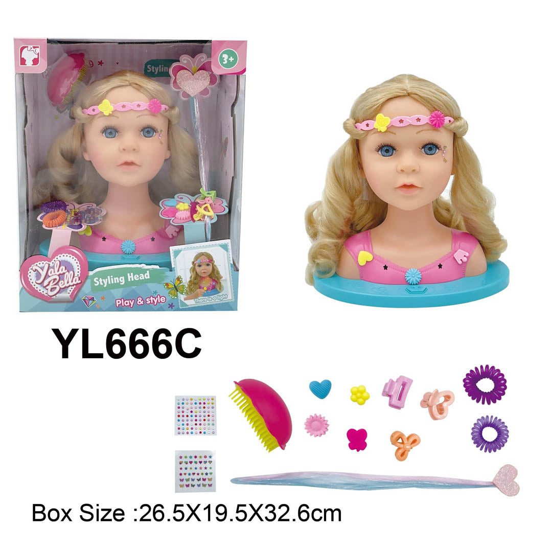 Styling and combing set + accessories