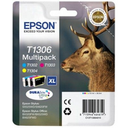 Epson Stag T1306 spremnik s tintom 1 kom Original Visoki (XL) prinos Plavo, Magenta, Žuto