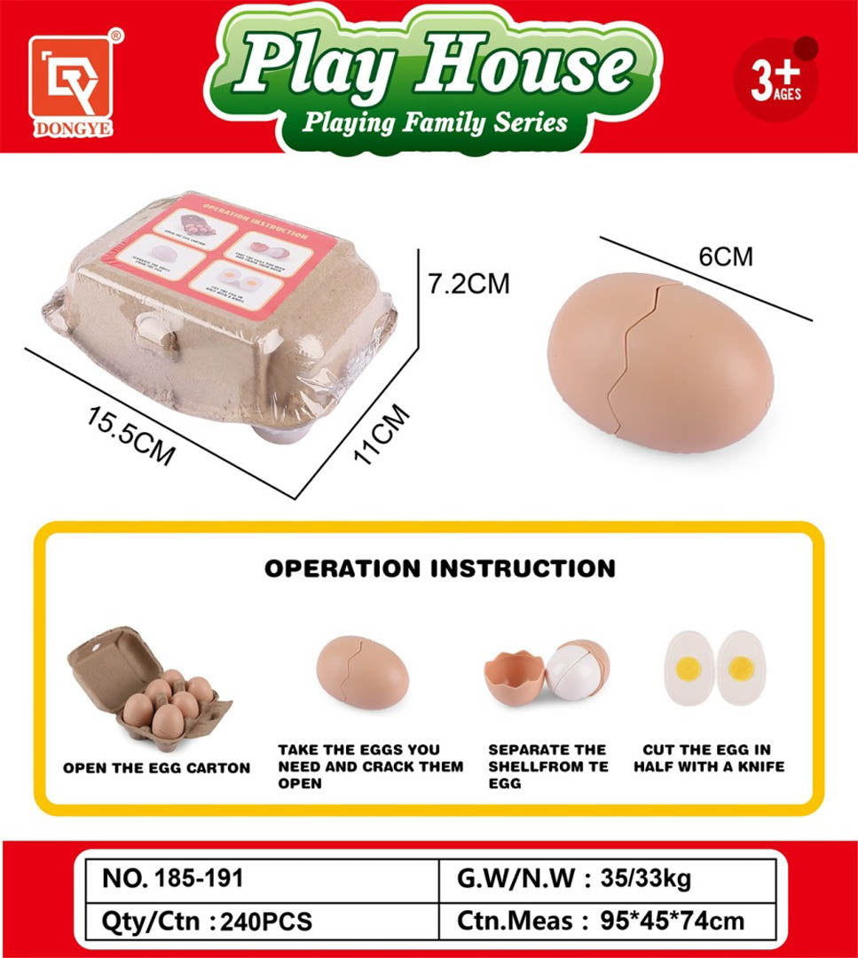 Egg set 6pc.