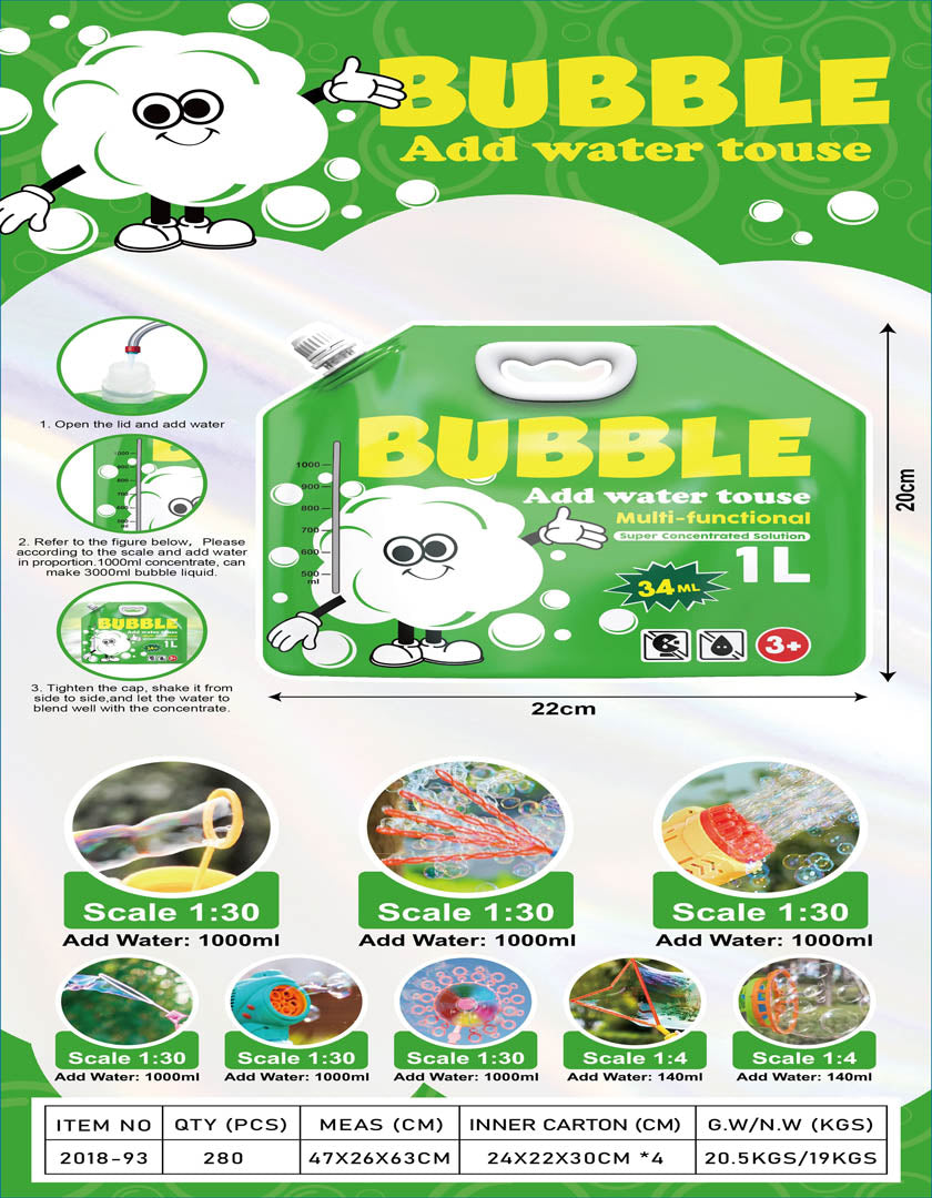 Soap Bubble Concentrate 1L