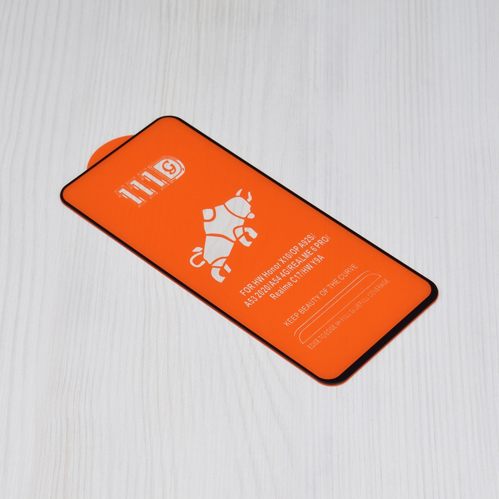Techsuit – 111D Full Cover / Full Glue Sklo pro Realme 11 5G – černé