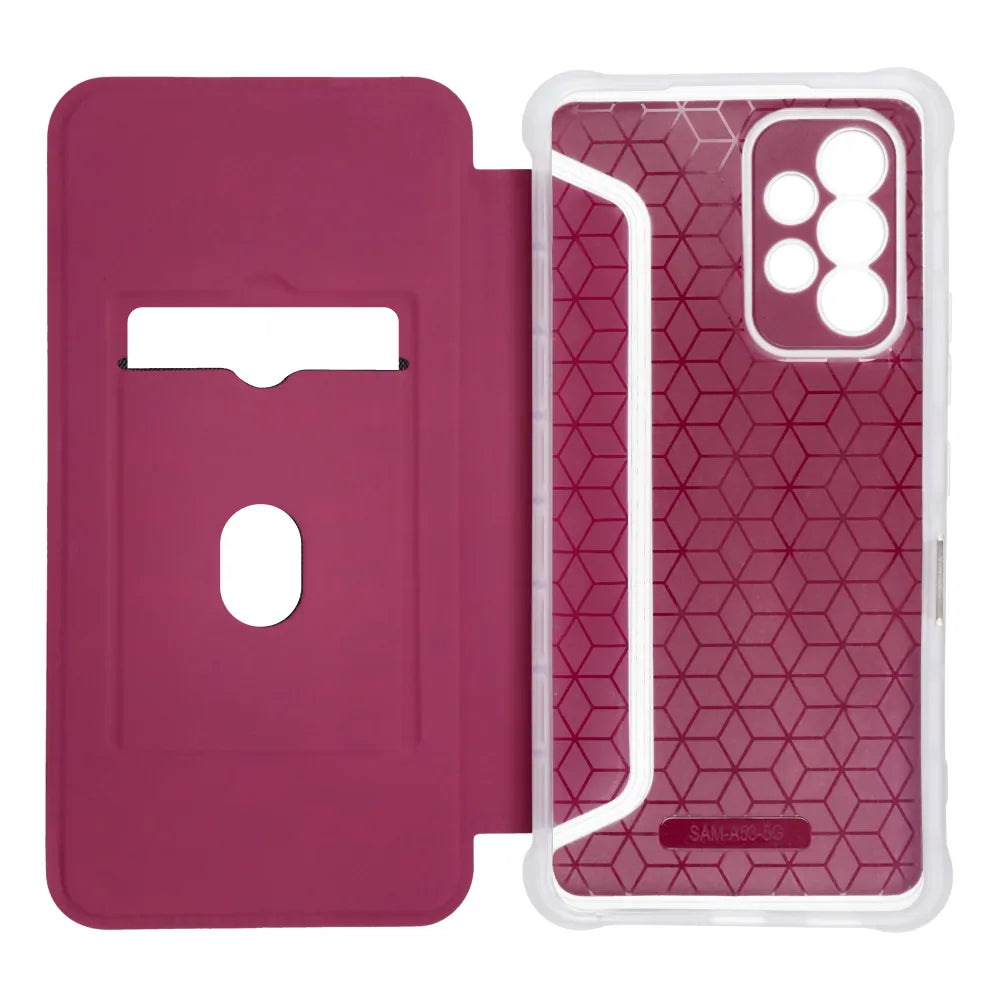 PIANO Book flipové pouzdro pro SAMSUNG GALAXY A13 4G magenta