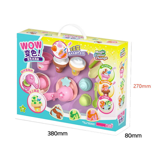 Ice Cream Making Set Changing Colours