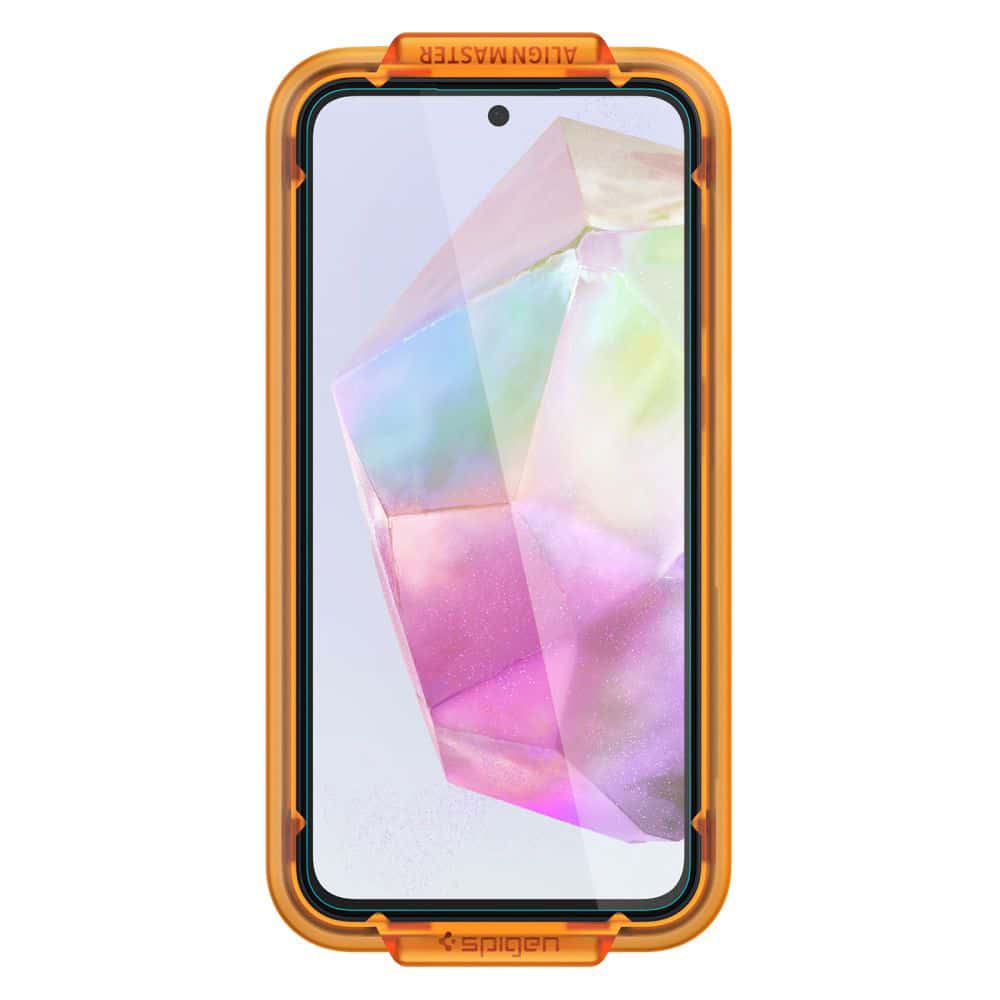 Spigen - Glas.tR Align Master (2 ks) pro Samsung Galaxy A35 5G - čiré
