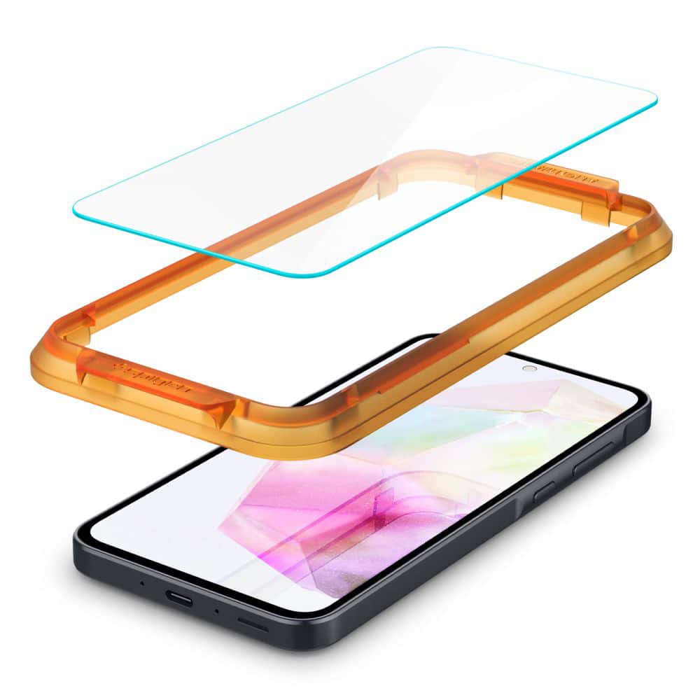 Spigen - Glas.tR Align Master (2 ks) pro Samsung Galaxy A35 5G - čiré