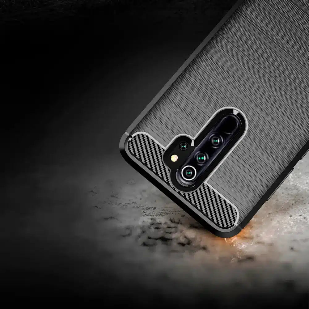 KARBONOVÝ kryt pro XIAOMI Redmi Note 8 Pro černý