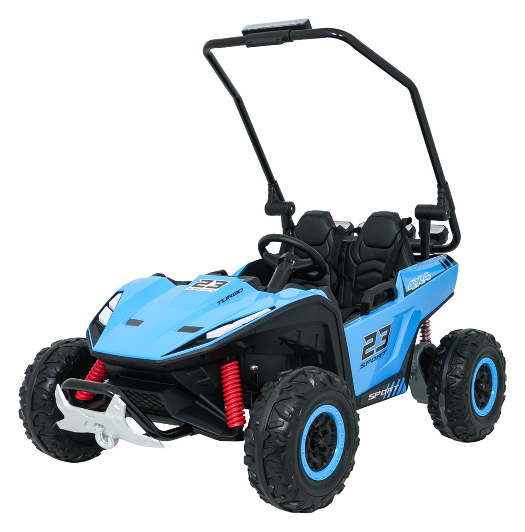 Buggy na akumulator 4x4 TURBO 23 - dvosjed - plavi