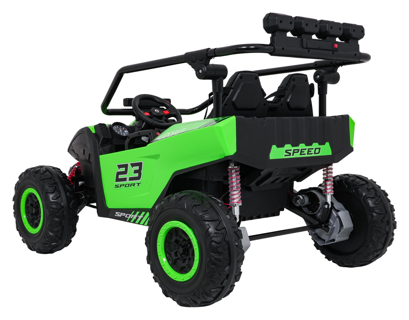 Buggy na akumulator 4x4 TURBO 23 - dvosjed - zeleni