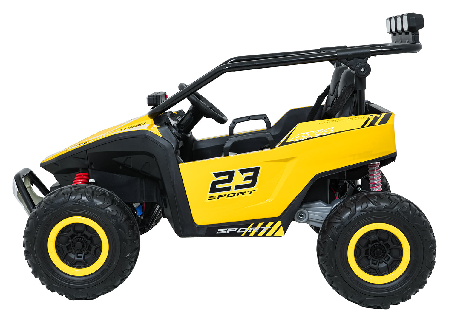 Buggy na akumulator 4x4 TURBO 23 - dvosjed - žuti