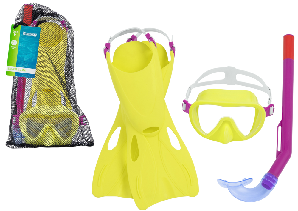 Set za ronjenje 3u1  Bestway 25039 - žuti