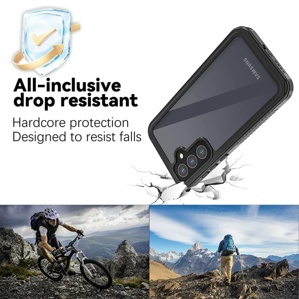 ShellBox - Vodotěsné pouzdro IP68 360° pro Samsung Galaxy A55 5G - Černé