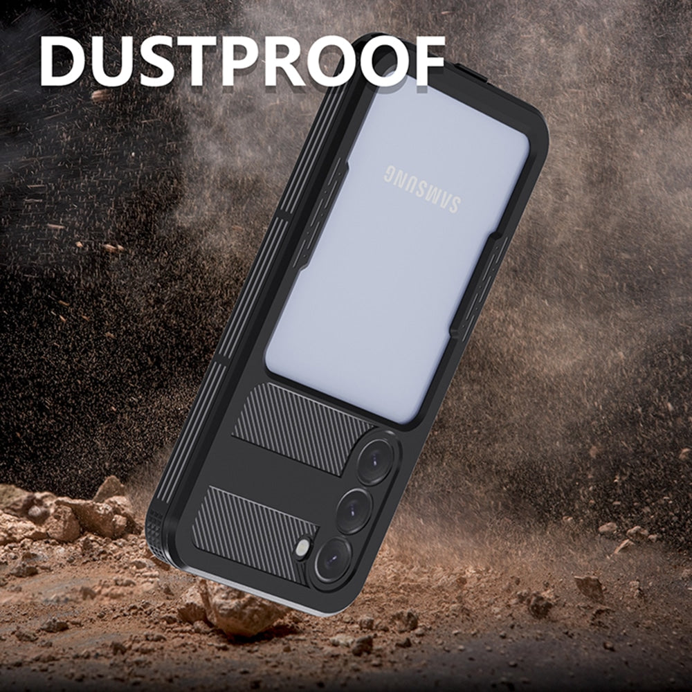 ShellBox – Vodotěsné pouzdro IP68 360° pro Samsung Galaxy A25 5G – Černá