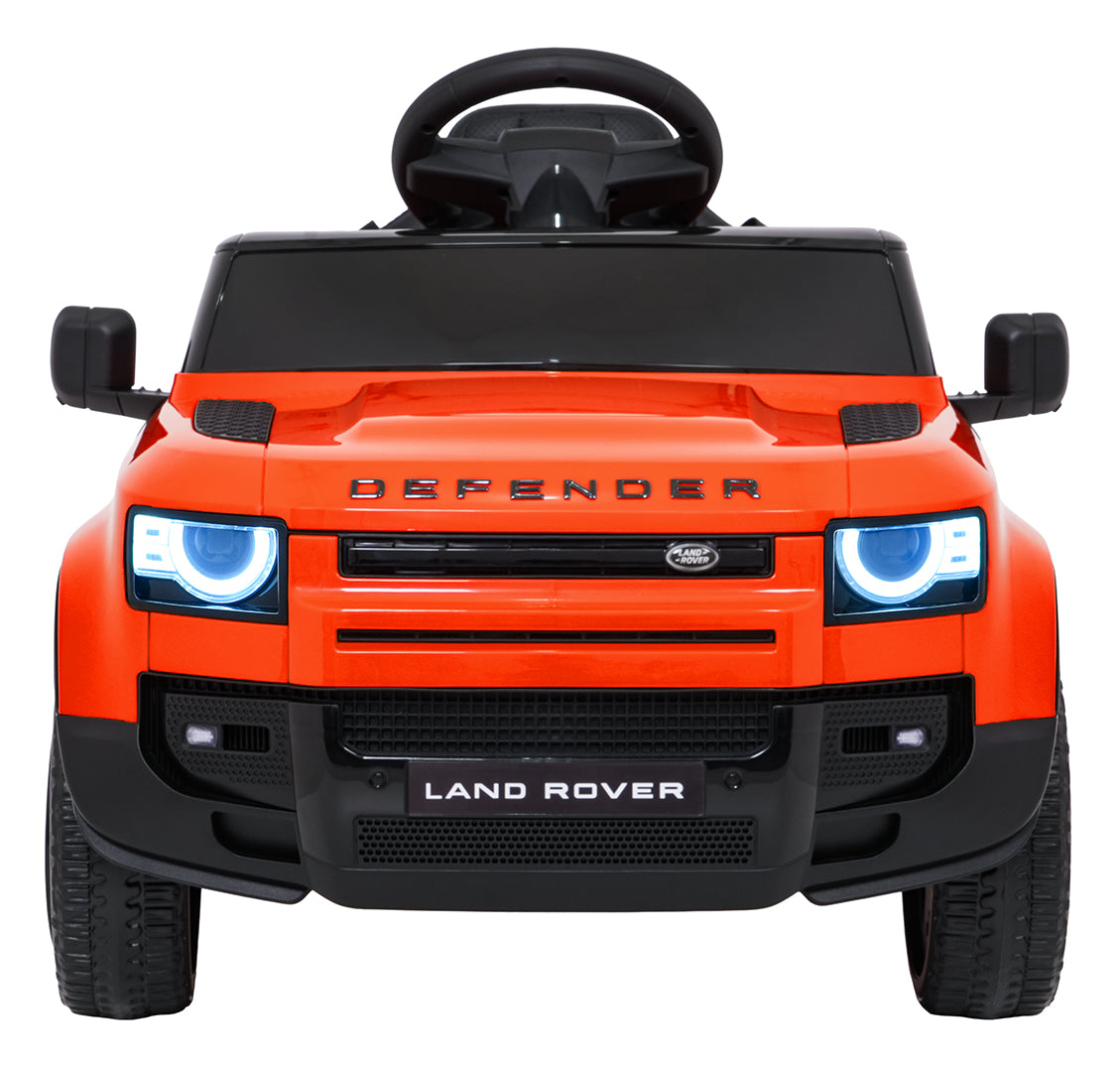 Licencirani auto na akumulator Land Rover Defender 4x4 - narančasti