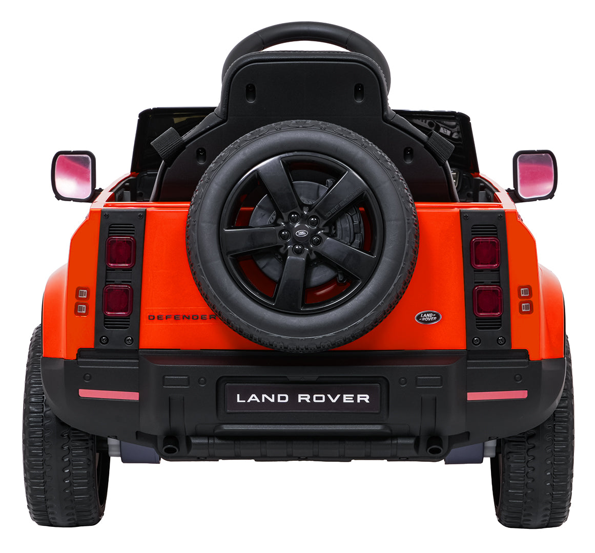 Licencirani auto na akumulator Land Rover Defender 4x4 - narančasti