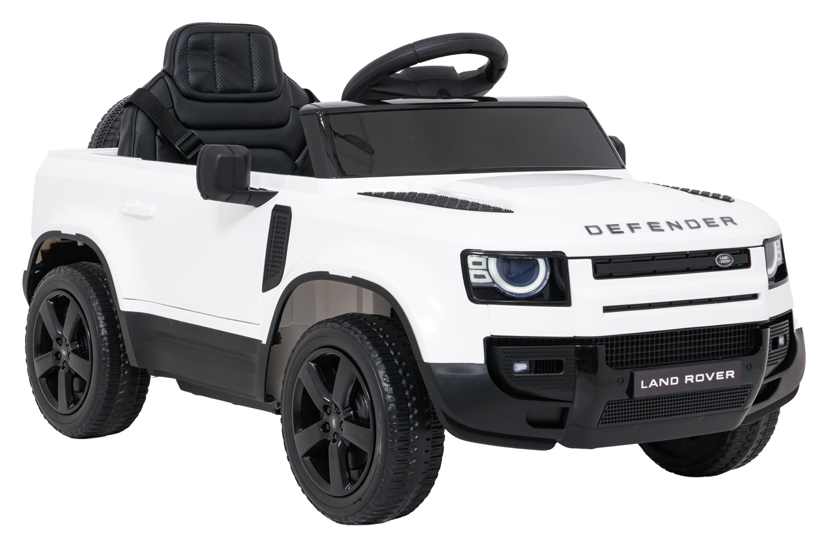 Licencirani auto na akumulator Land Rover Defender 4x4 - bijeli