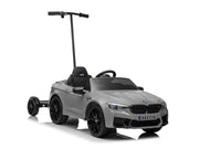Licencirani auto na akumulator BMW M5 + platofrma za roditelje - sivi