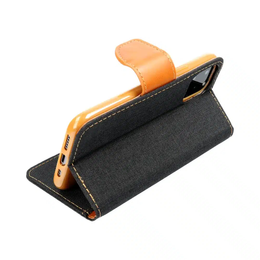 CANVAS Book case, skládací pouzdro pro XIAOMI Redmi NOTE 12 PRO Plus 5G černé