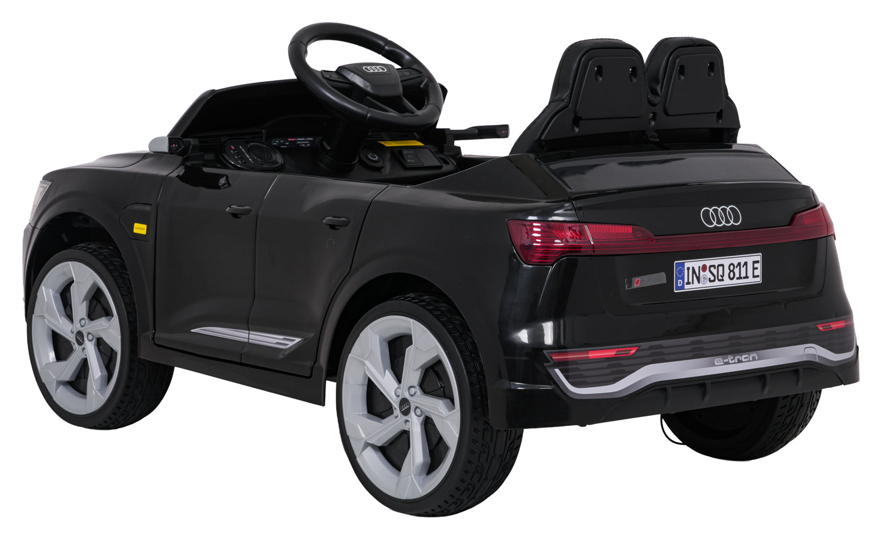 Licencirani auto na akumulator Audi SQ8 4x4 - crni