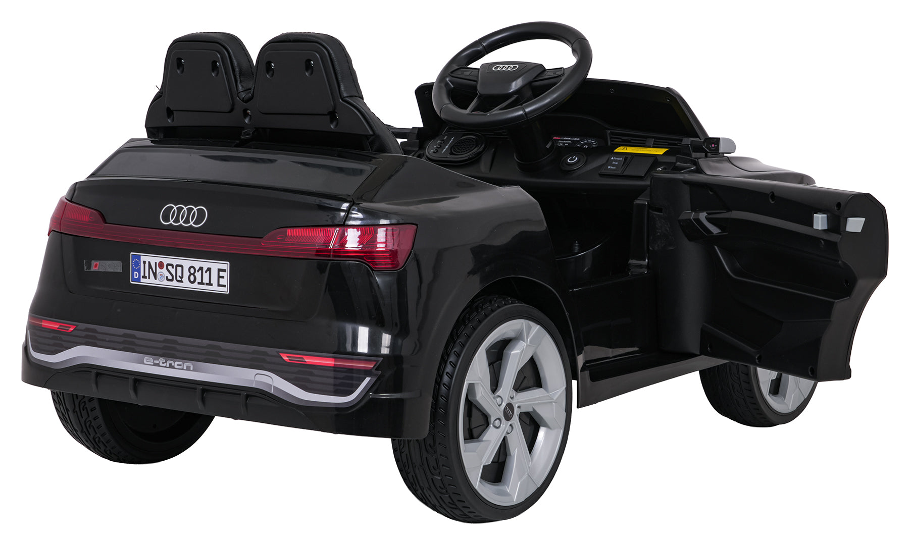 Licencirani auto na akumulator Audi SQ8 4x4 - crni