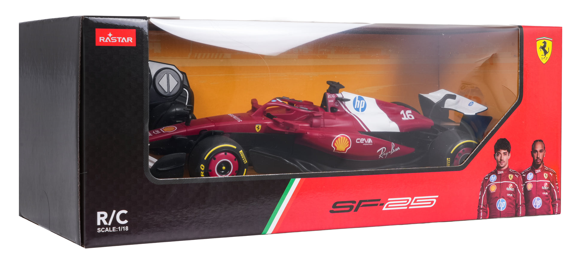 R/C 1:18 Ferrari SF-25 Red RASTAR