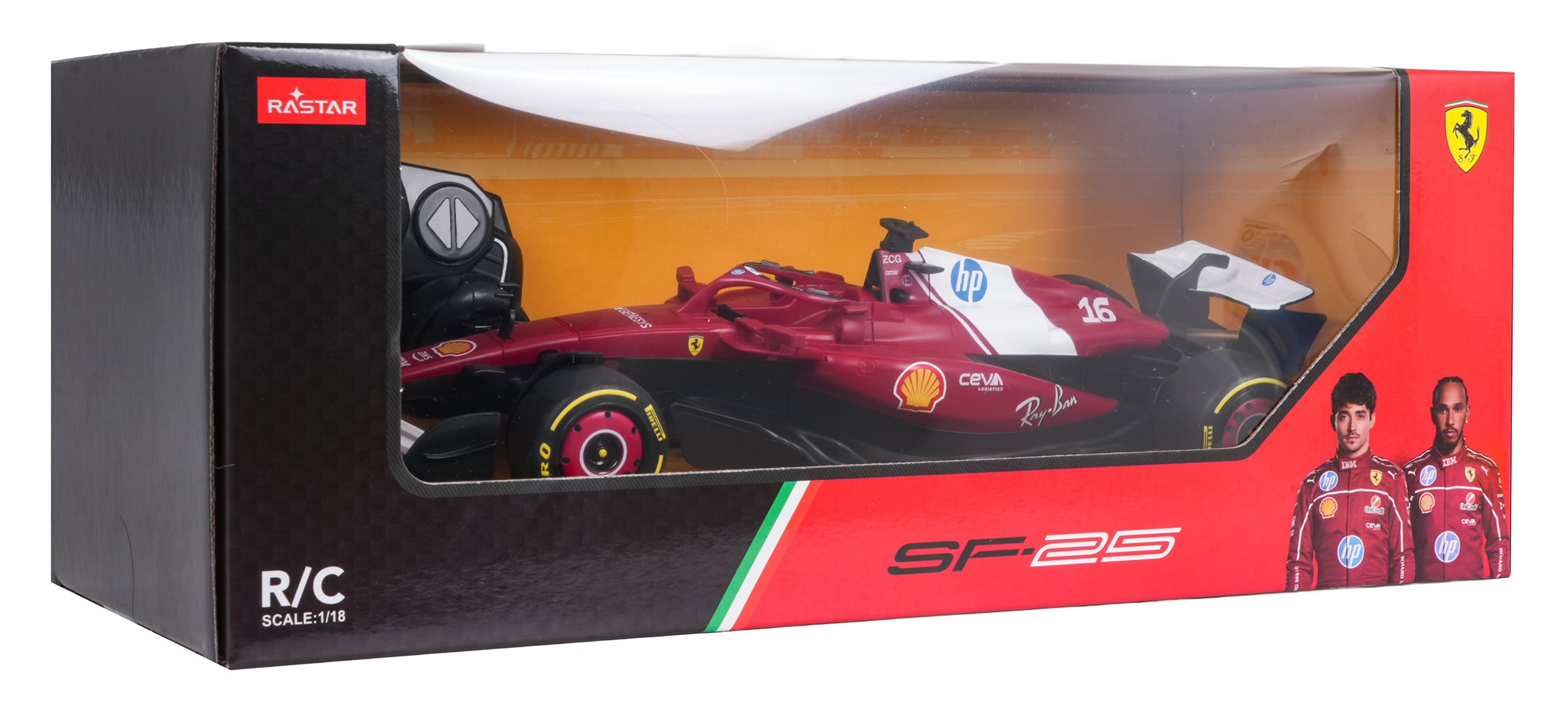 R/C 1:18 Ferrari SF-25 Red RASTAR