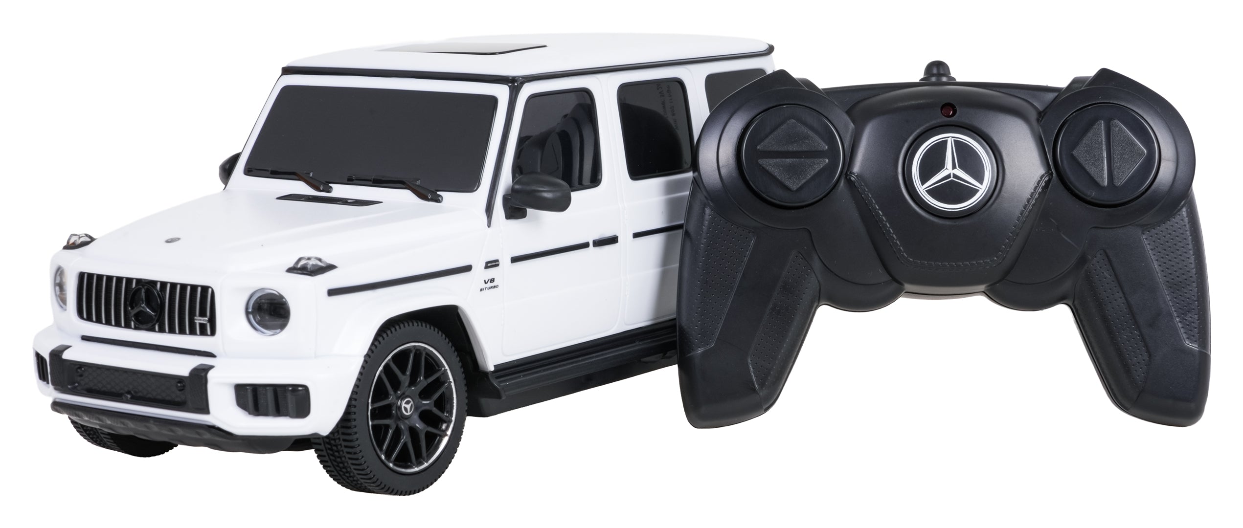 R/C 1:24 Mercedes AMG G63 White RASTAR