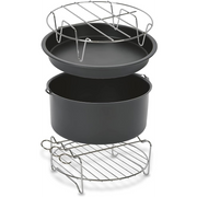 Tefal XA112010 dodatak za fritezu Komplet dodatne opreme Crno