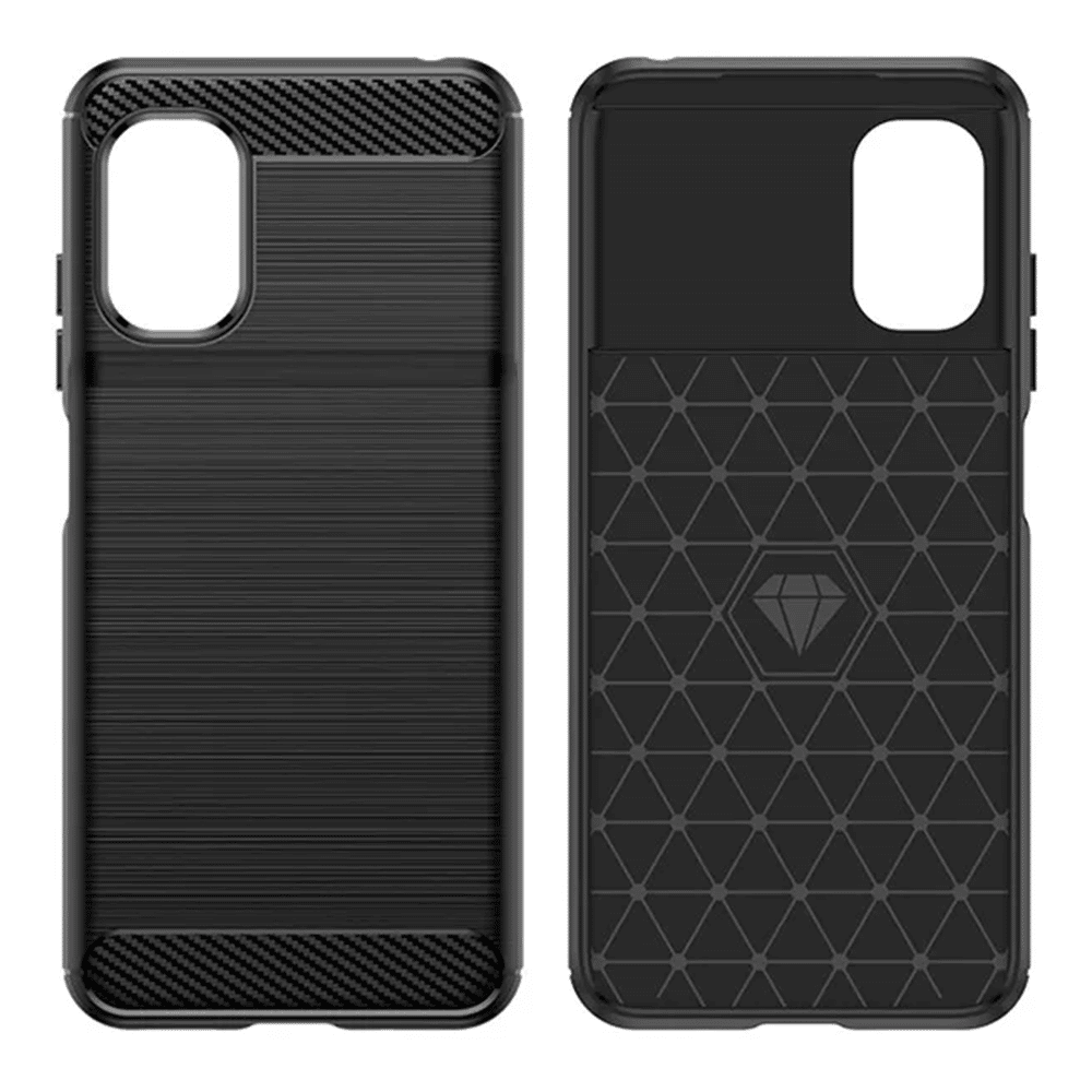 Techsuit - Karbonový silikonový obal pro Xiaomi Poco M5 - černý