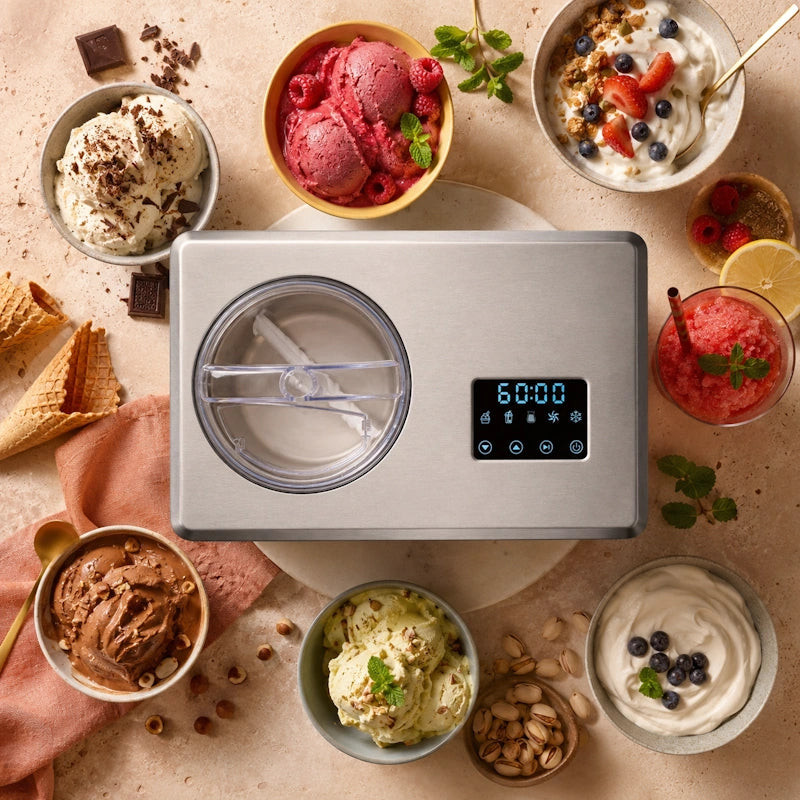 Solis Gelateria Pro Touch 3 in 1 Ice Cream Machine