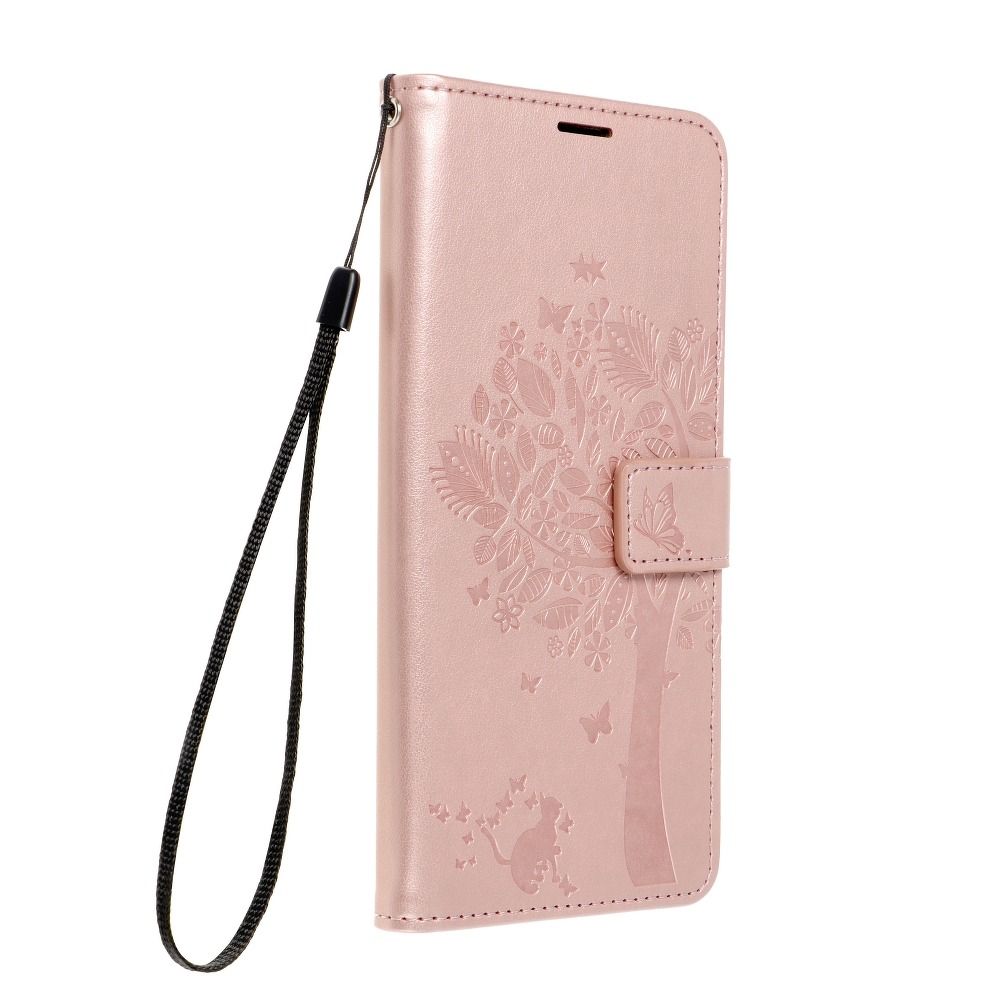 Pouzdro Forcell MEZZO Book pro SAMSUNG GALAXY A53 5G tree rose gold