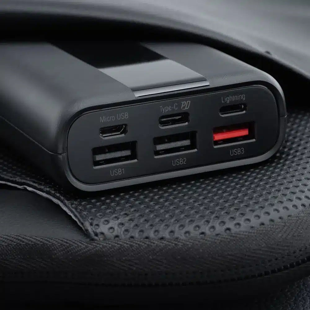 Powerbank Forcell F-Energy Energo P20K2 QC3.0 PD 3A 22.5W 20000 mAh černá