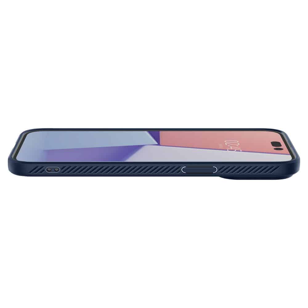 Spigen - Liquid Air - iPhone 14 Pro Max - Námořnická modrá