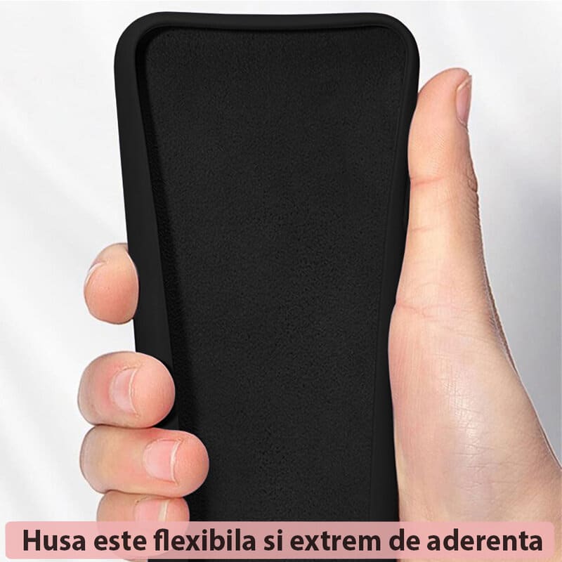 Techsuit – Soft Edge Silicone – Honor 70 – černá