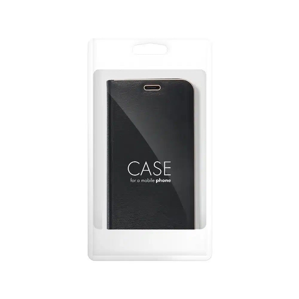LUNA Book Gold pouzdro pro XIAOMI Redmi NOTE 14 5G černé
