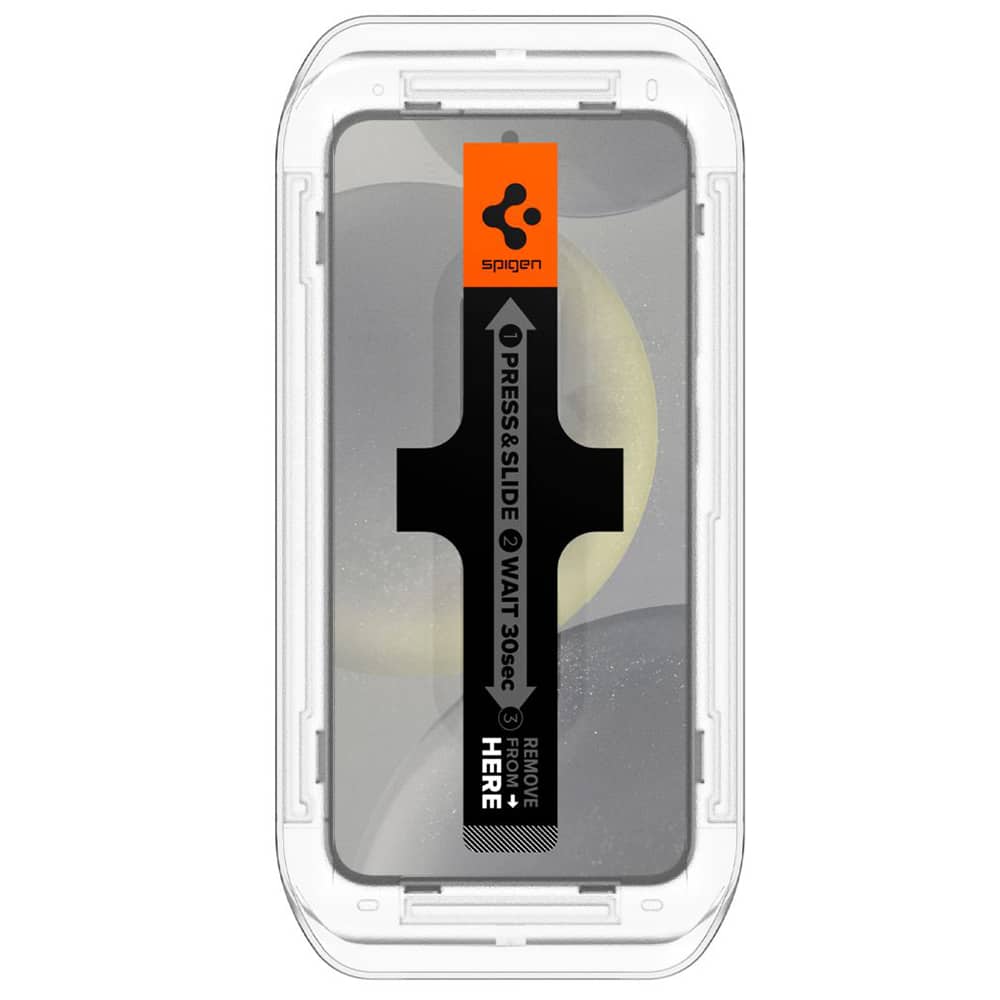 Spigen – Glas.tR EZ-FIT (2 ks) pro Samsung Galaxy S24 Plus/Galaxy S25 Plus – privacy sklo