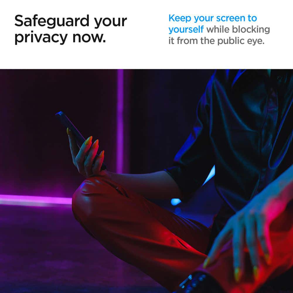 Spigen - Glas.tR EZ-FIT (2 kom) za Samsung Galaxy S24 - privacy staklo