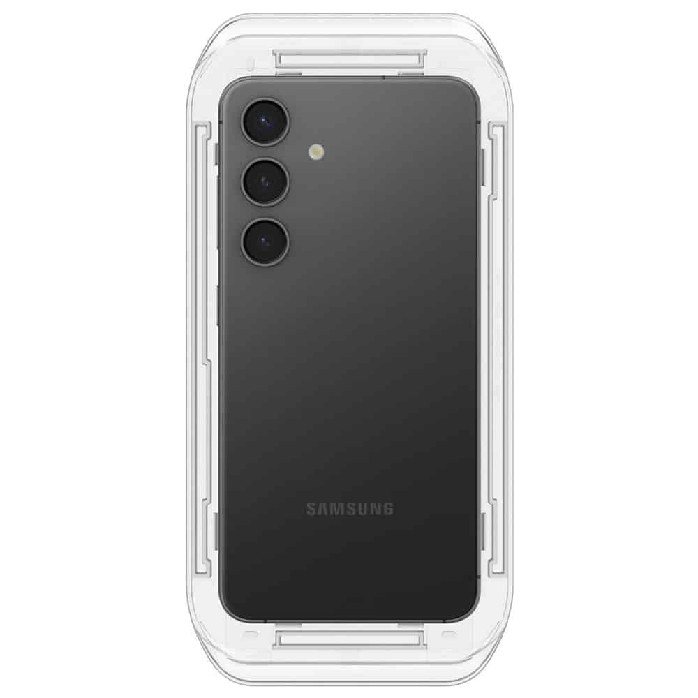 Spigen – Glas.tR EZ-FIT (2 ks) pro Samsung Galaxy S24 Plus/Galaxy S25 Plus – privacy sklo