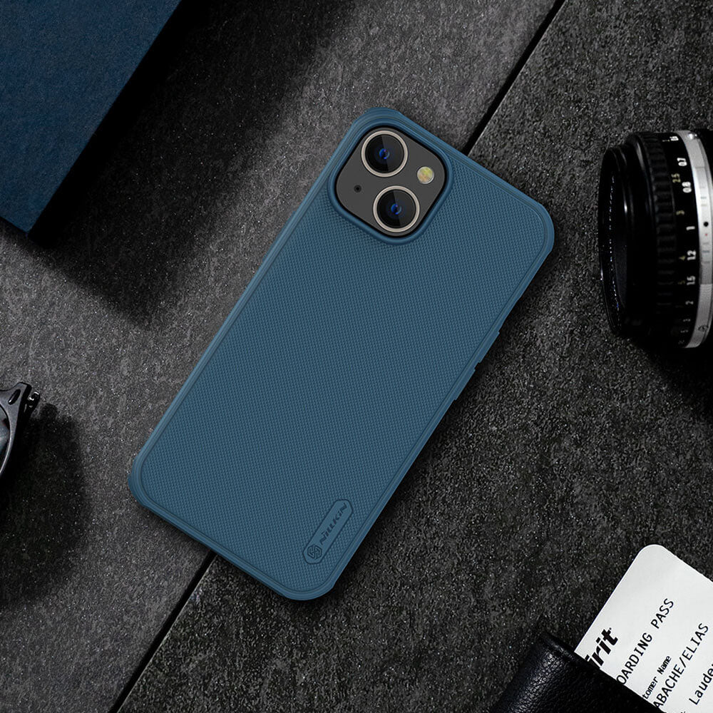 Nillkin - Super Frosted Shield Pro - iPhone 14 Plus - modrá