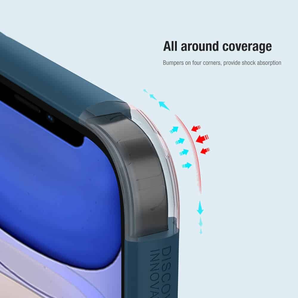 Nillkin - Super Frosted Shield Pro - iPhone 14 - modrá