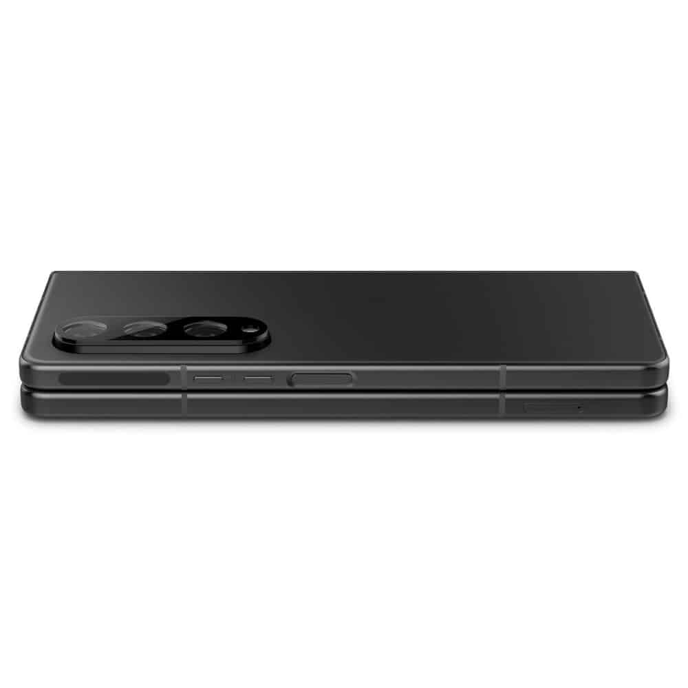 Spigen - Ochranné sklo Optik.TR na fotoaparát (2 ks) - Samsung Galaxy Z Fold 4 - černé