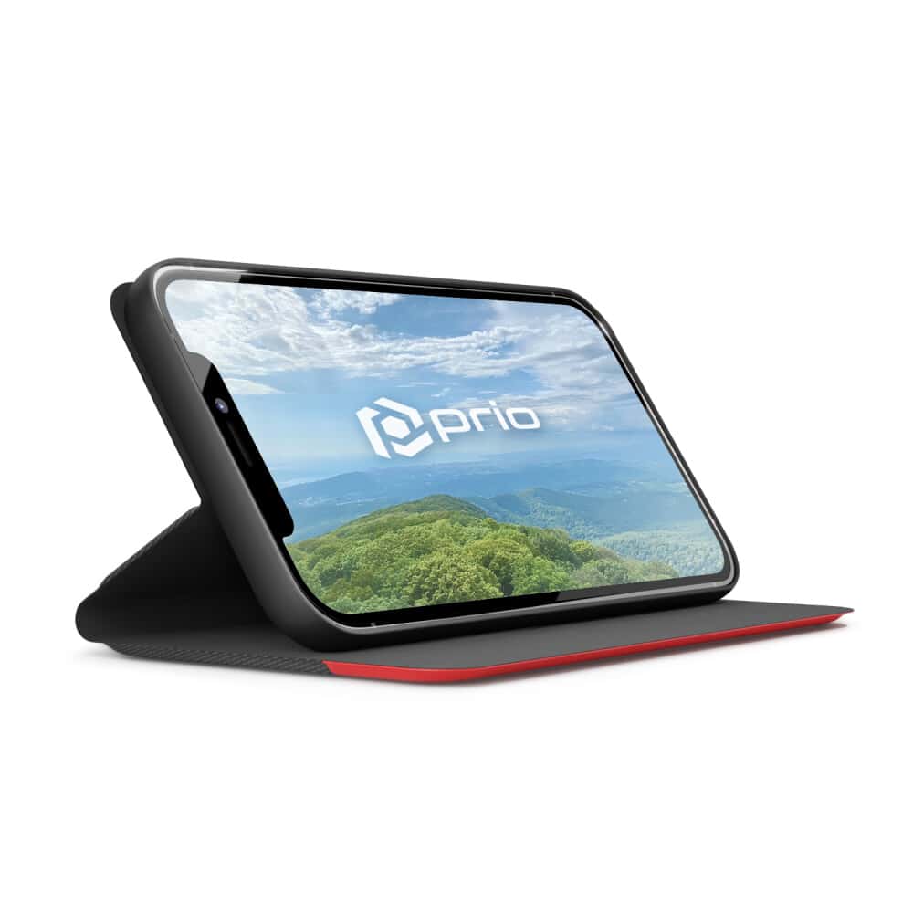Prio Book Case Fashion pouzdro pro Samsung A52/ A52S 5G/ A52 5G černo-červené