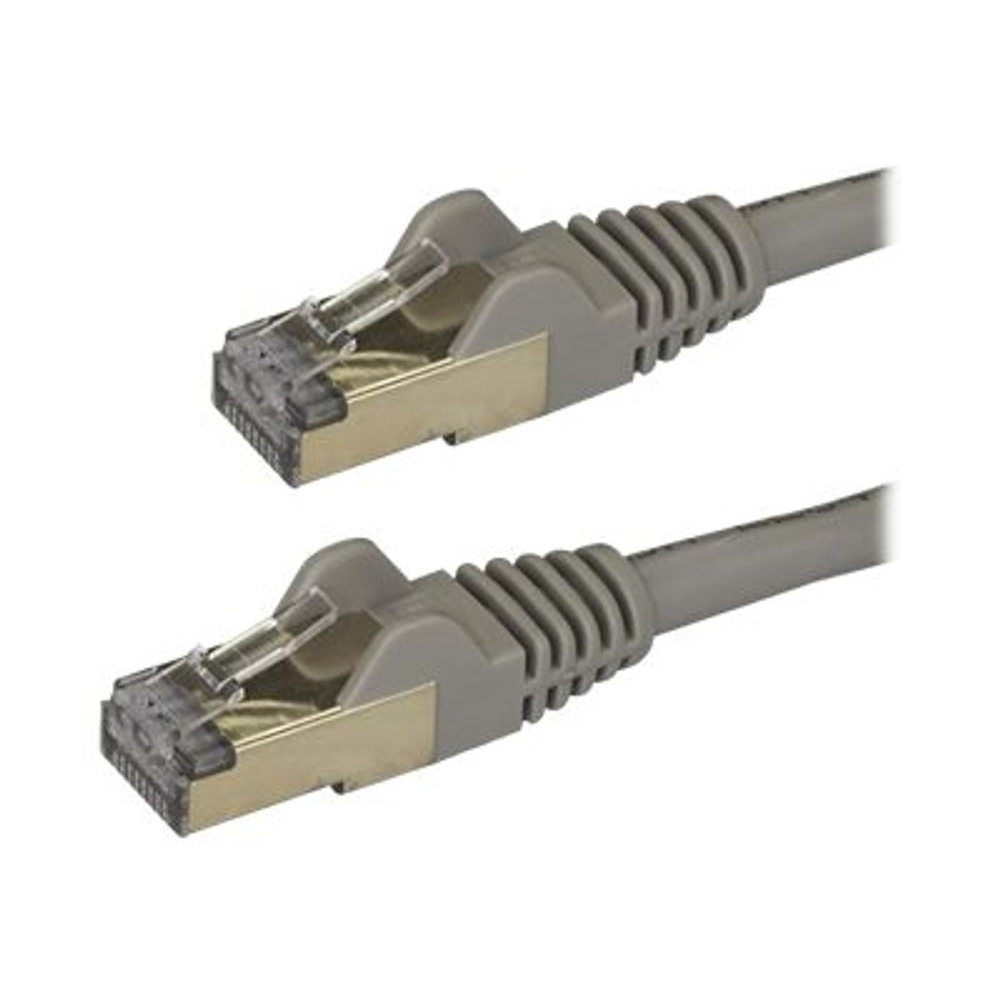 StarTech.com 6ASPAT2MGR kabel za umrežavanje Sivo 2 m Cat6a U/FTP (STP)