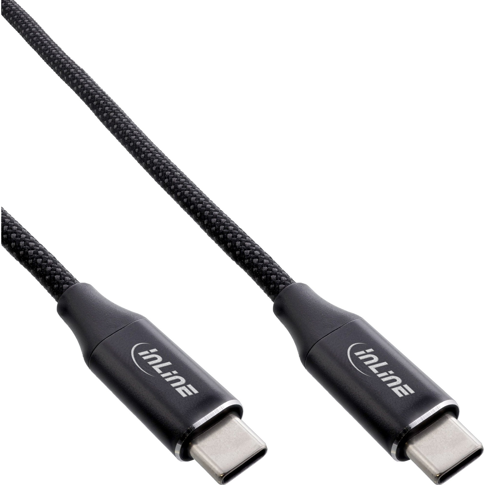 InLine 35881 USB kabel USB 2.0 1 m USB C Crno
